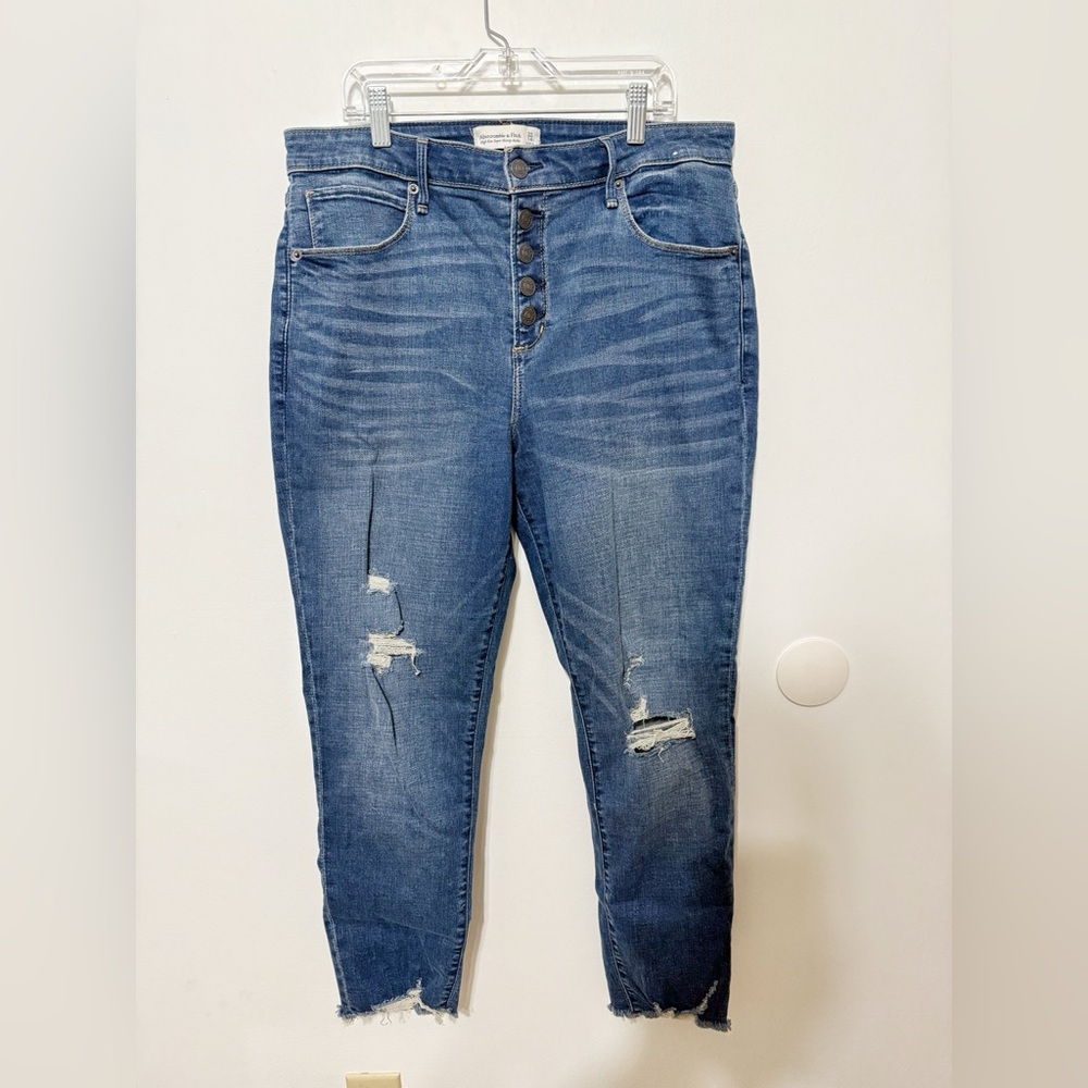 Abercrombie & Fitch Women's High Waisted Skinny Jeans